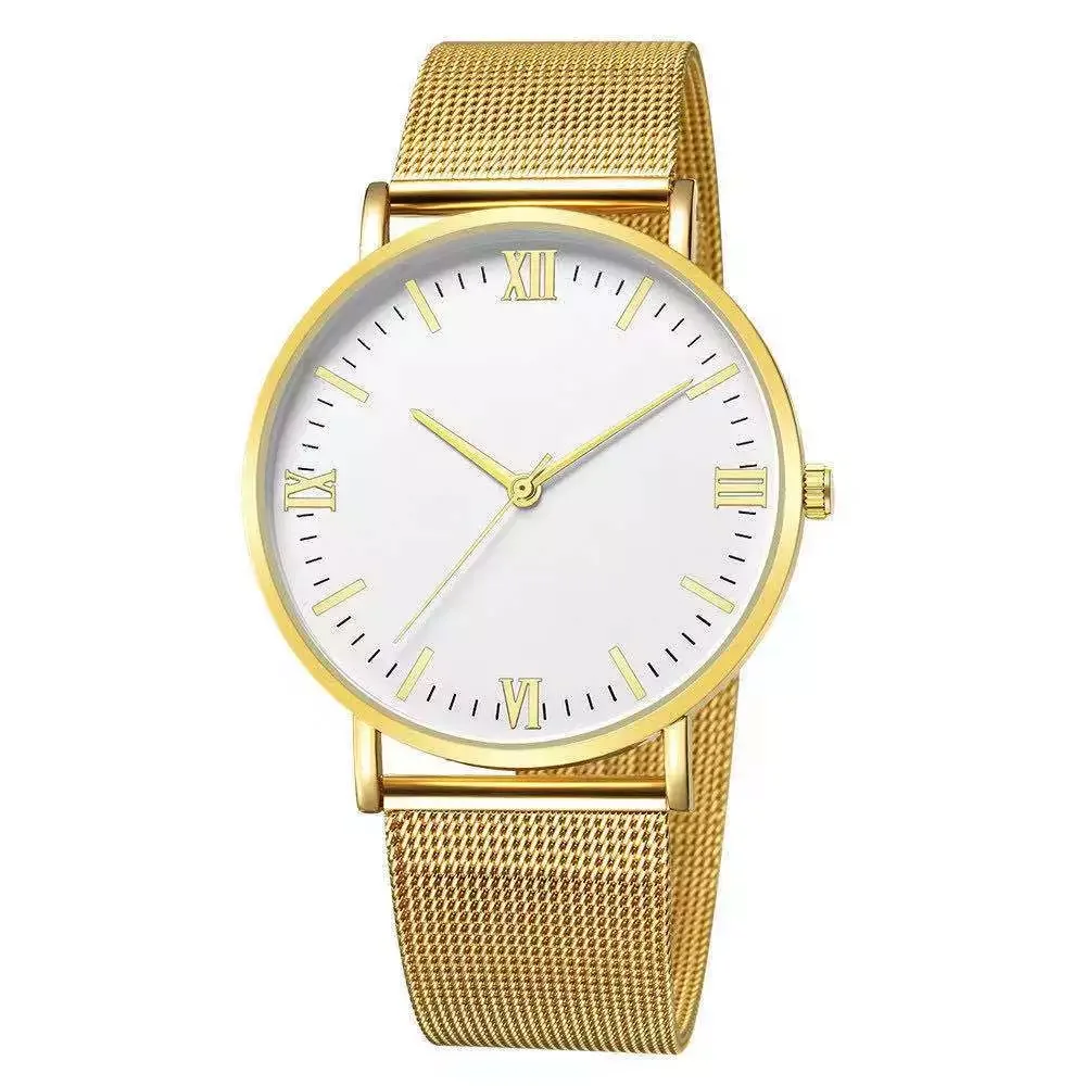 High Quality PR01 Quartz Thin Watch Women Gift Small Watch With Mesh Wirstband For Dropshipping