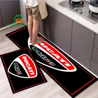 ducati logo pattern rug for kitchen doormat bedroom carpets for living room laundry bathroom non slip floor mat 8 sizes