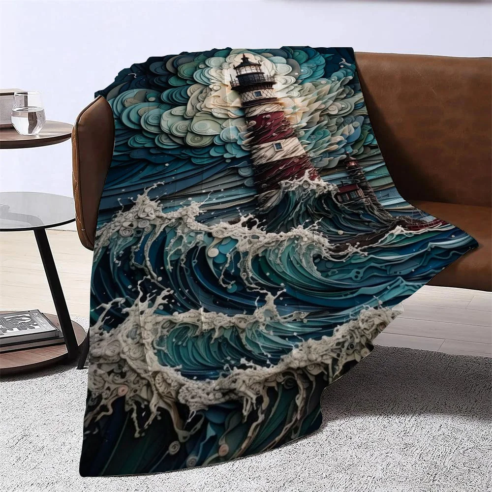 Декоративные диванные одеяла Sun Moon and Tree для зимней спальни декоративное одеяло в