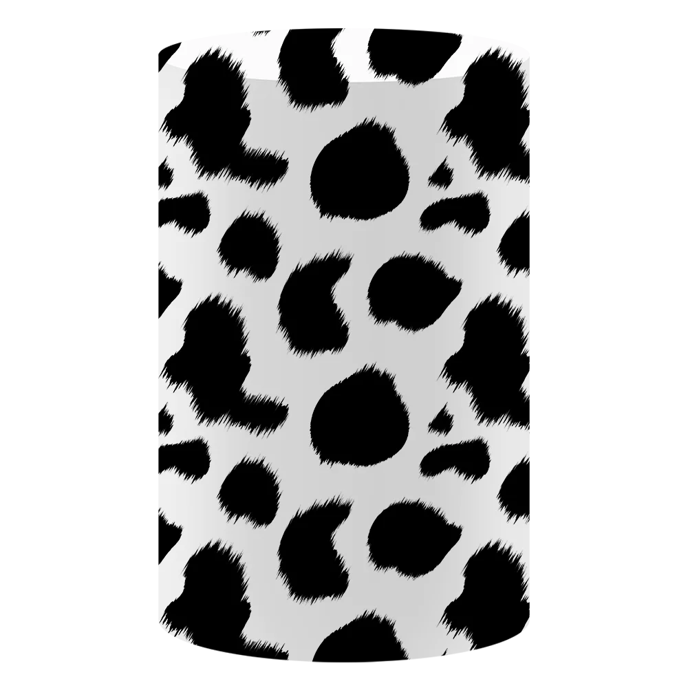 

Animal Wild Thing Texture Theme Cylinder Cover for Girls Birthday Parties, Wedding and Baby Shower Party Decoration Props
