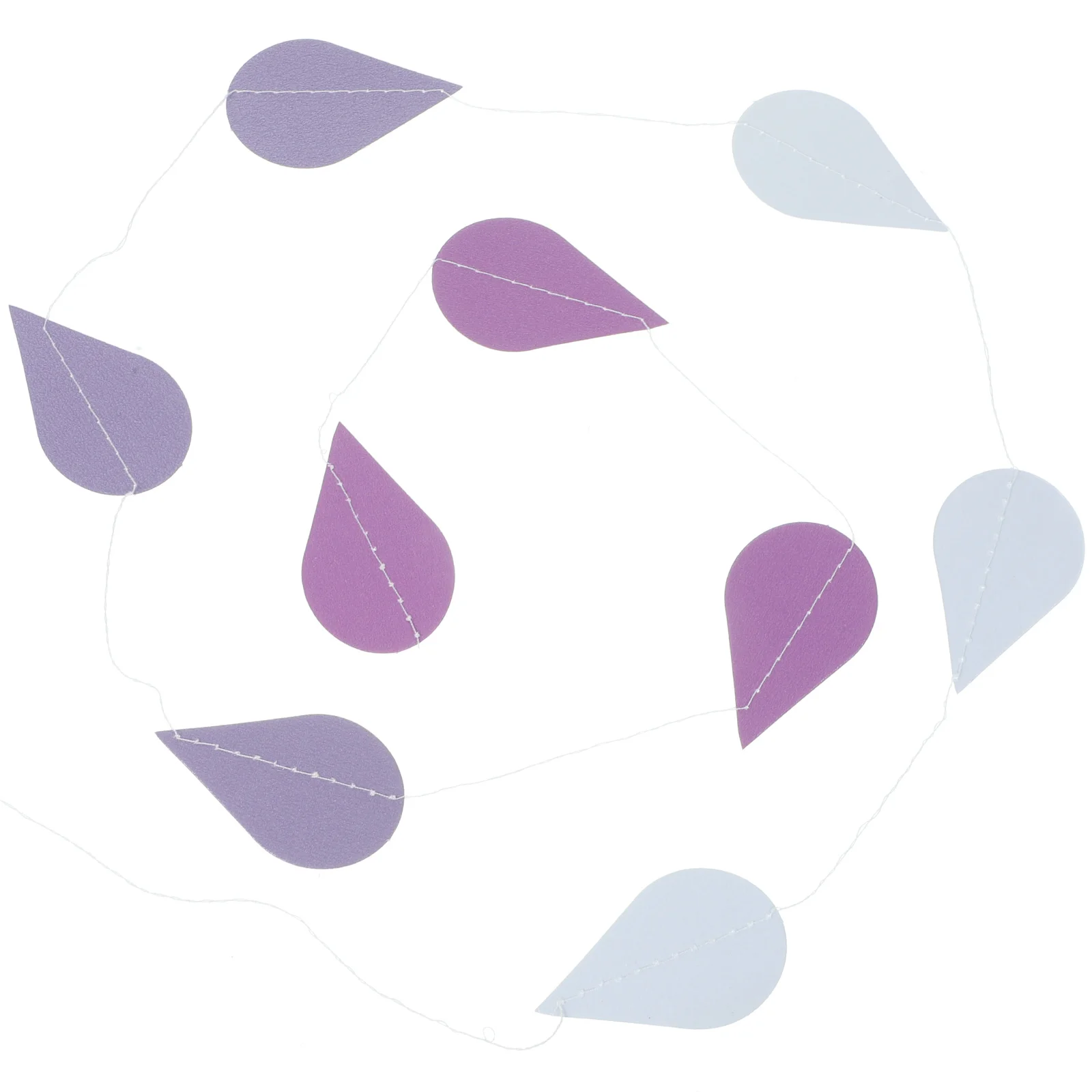 4-струнная капля дождя латте орнамент флаги гирлянды овсянка украшение на день