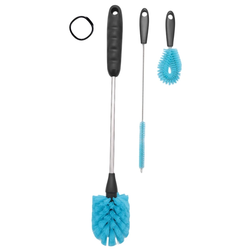 

2X Stainless Steel Water Bottle Cleaning Brush Set,Long Handle Bottle Cleaner Set, Built For Narrow Neck Bottles