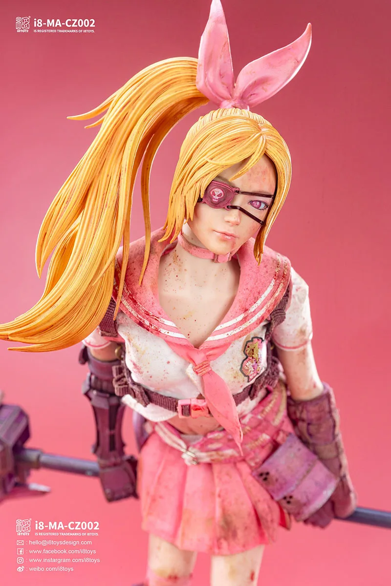 Фото I8TOYS i8-MA-CZ002 1/6 Mentality Agency Candy Battle Damaged Ver. Коллекционная фигурка солдатки, 12 дюймов №3