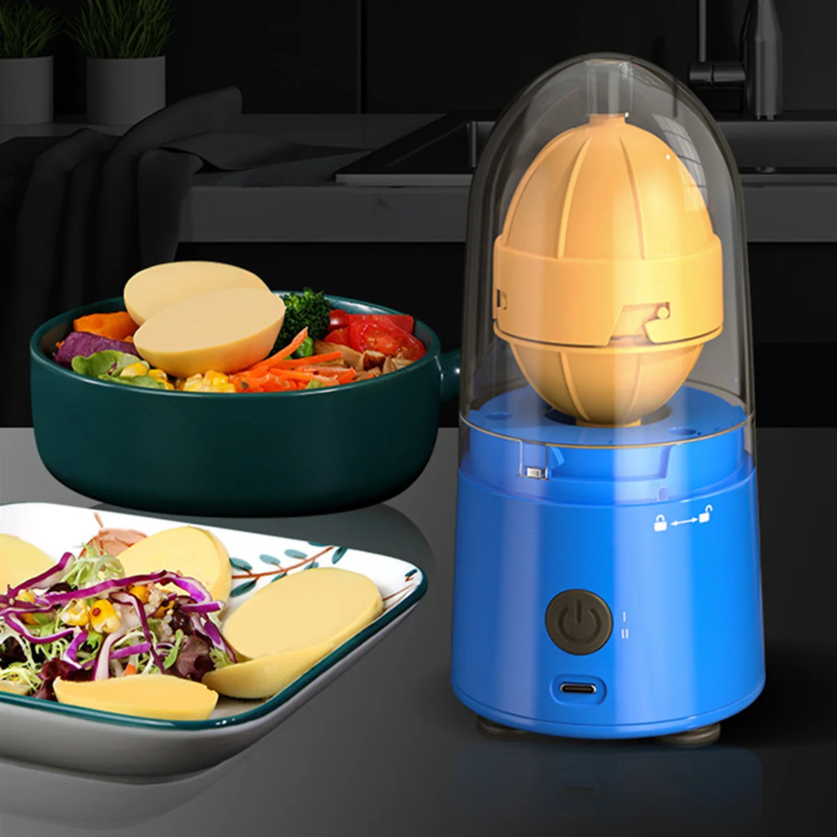 

Egg Scrambler for Raw Eggs 1500mAh Electric Egg Shaker Portable Electric Egg Spinner Egg Yolk White Mixer with Sucker Cute Mini