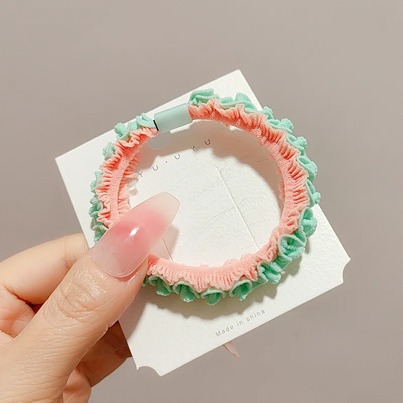 3 шт./набор эластичные кожаные ленты для волос