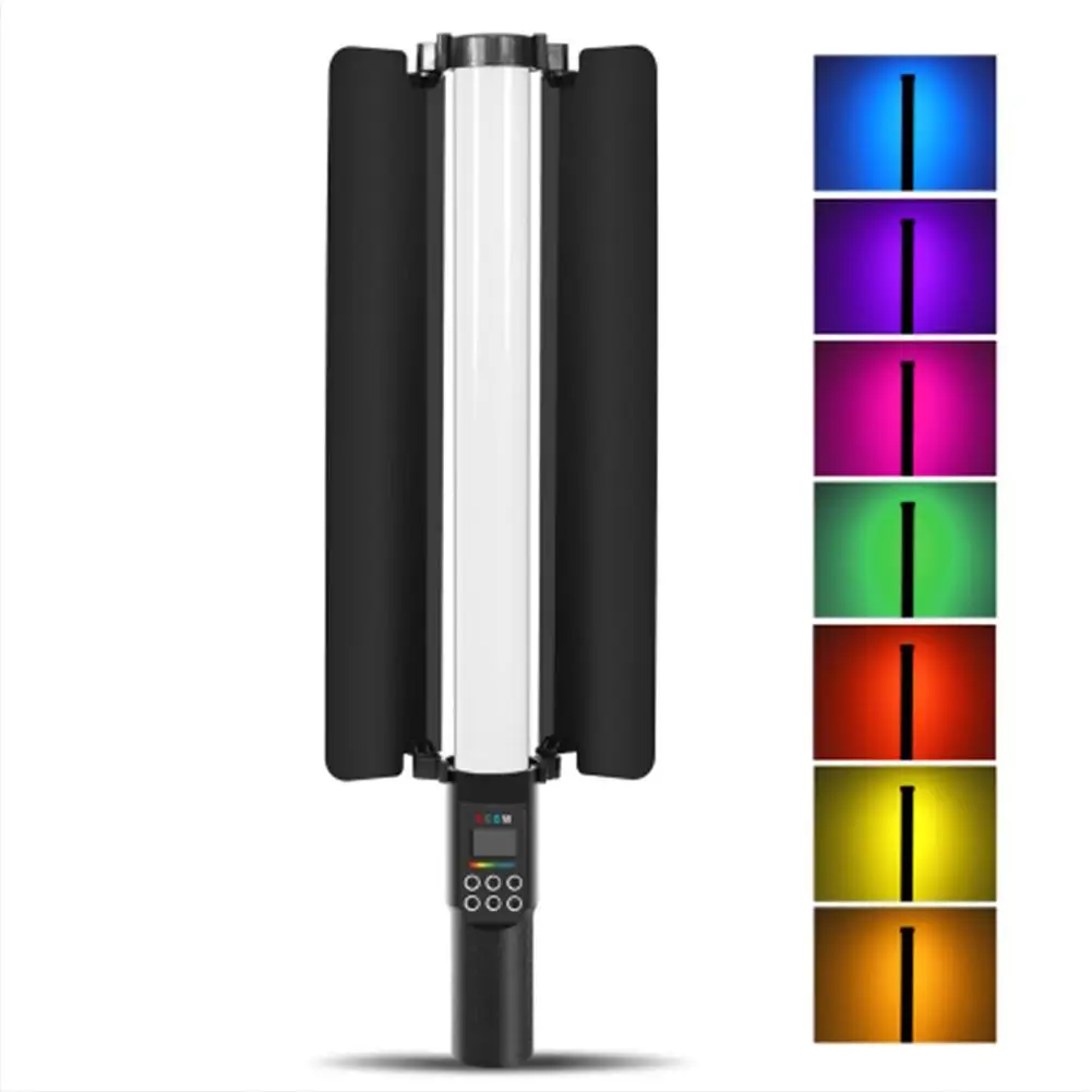 

Handheld RGB LED Stick Light Wand 4600mAh 3000k-6500k 18 Modes Colorful Photography Lighting Photo Studio Fill Lamp For Youtube