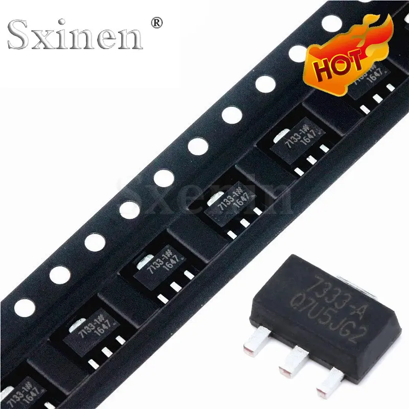 10 шт. HT7136 HT7150 HT7130 HT7133 HT7327 HT7333 HT7330 SOT89 Трехконтактный регулятор напряжения