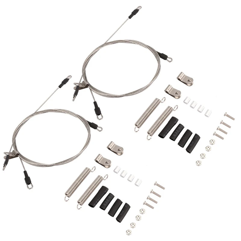 

3X Rc автомобиль Модифицированная часть стальной трос для 1/10 Rc Crawler Traxxas Trx-4 Trx4 Axial Scx10 D90 D110