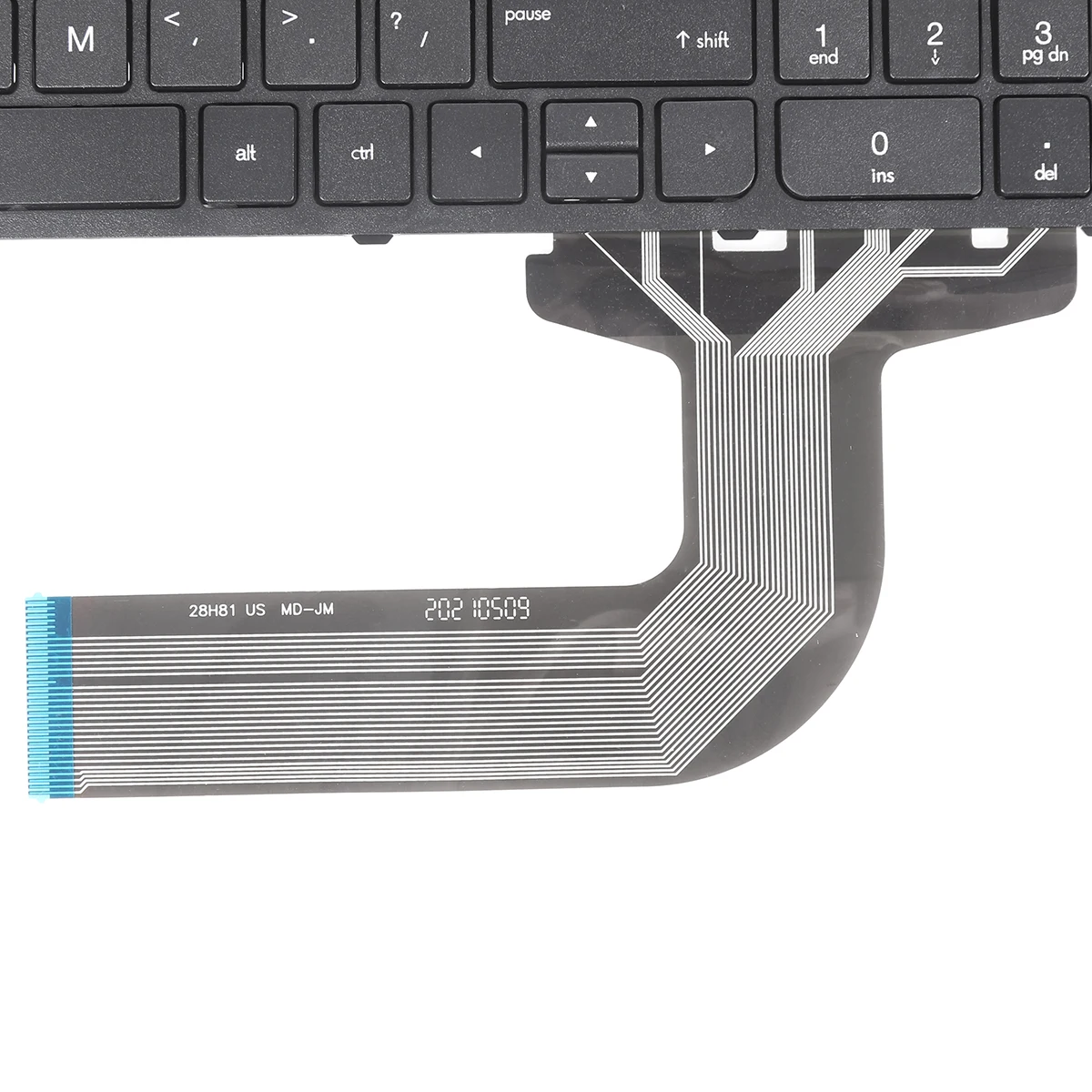 Клавиатура для ноутбука HP Pavilion 17-E с черной рамкой