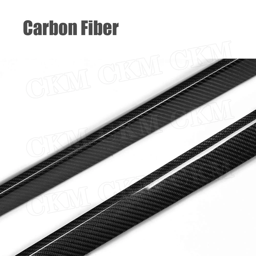 Для XE углеродное волокно/ABS боковые юбки комплект фартуков кузова для Jaguar Sedan 4-Door