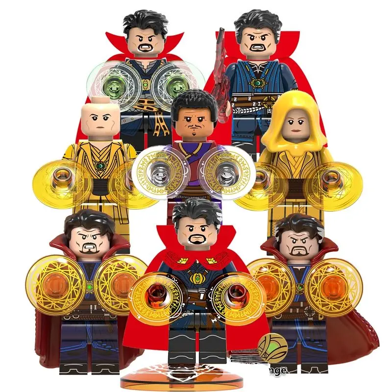 

Marvel The Avengers superhero doctor strange portal Wang Gu Yi Mage creative personality assembled building blocks kids toys