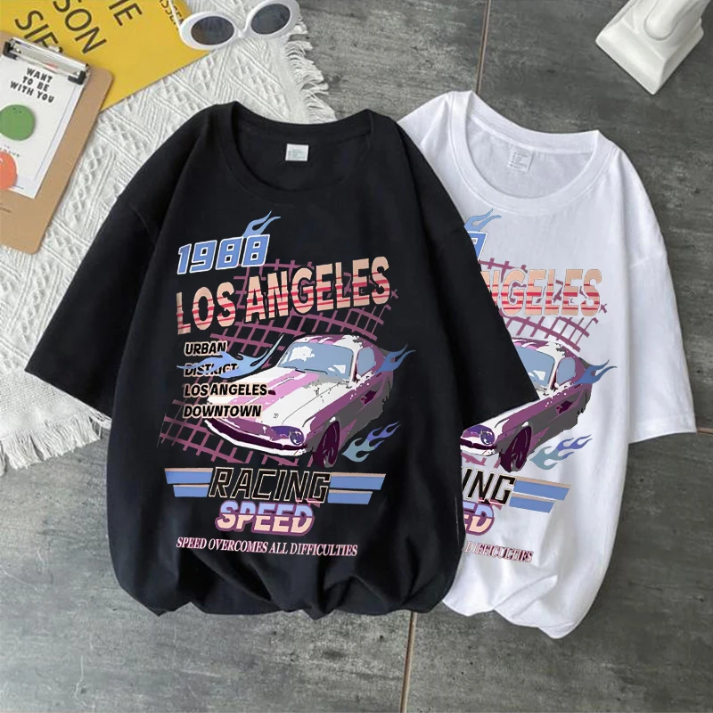 Футболка женская универсальная оверсайз модная базовая Повседневная рубашка в