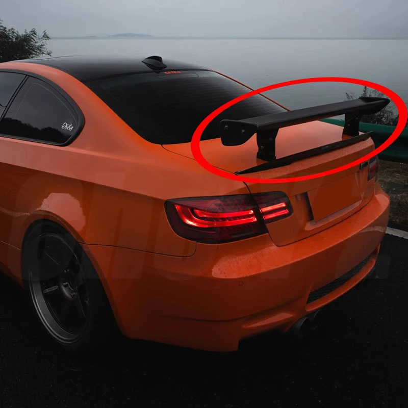 Высококачественный задний спойлер GT GTS Style для BMW серий 1234567 E92 E93 F30 G80 M2M3M4M5 2-4Door 100%