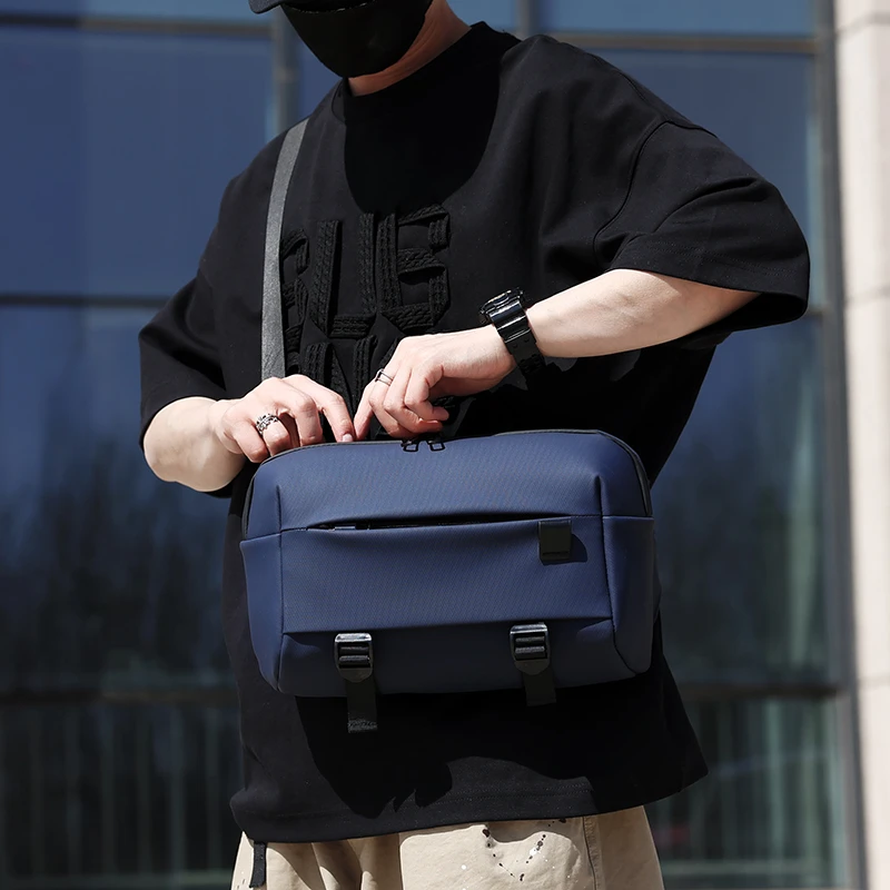 Качественные нейлоновые нагрудные сумки модная деловая сумка мужская поясная