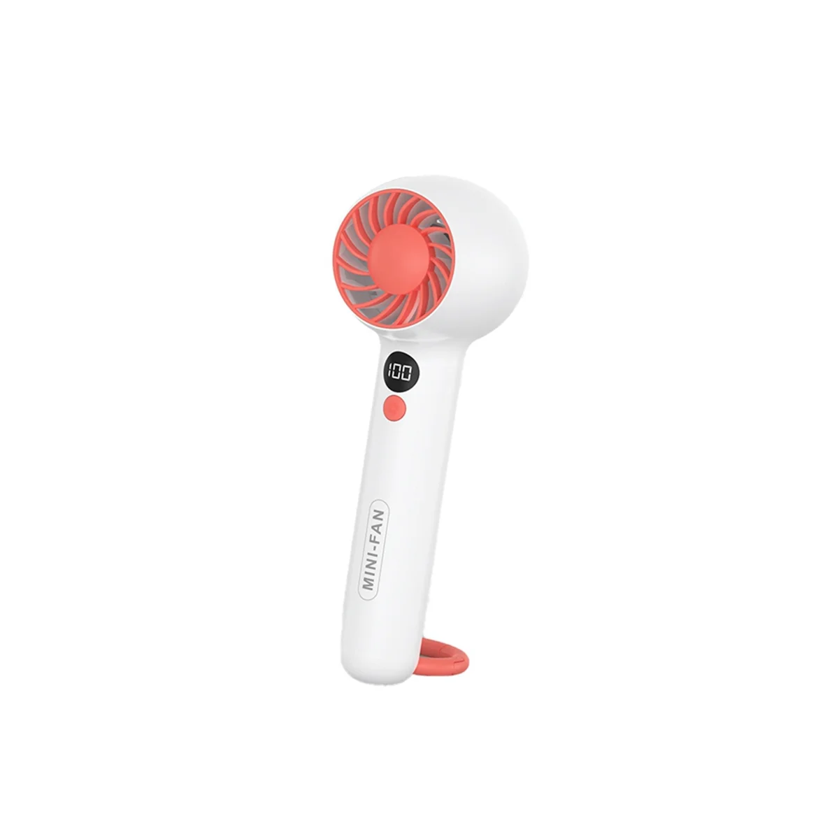 

Portable Handheld Fan USB Rechargeable Battery Adjustable Three-Block Wind Speed Cooling Cooling Desk Outdoor Travel,A