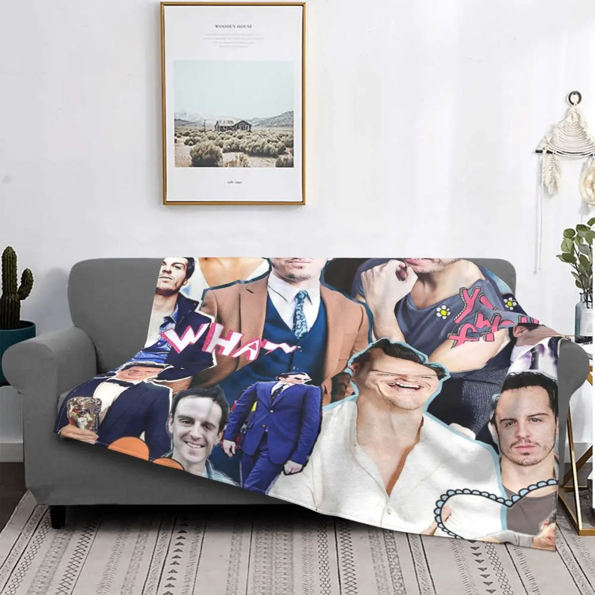 

Manta de Edredon a cuadros para cama, colcha de vellon para sofra, colcha para colcha, manta para el коллаж JAMES Скотт