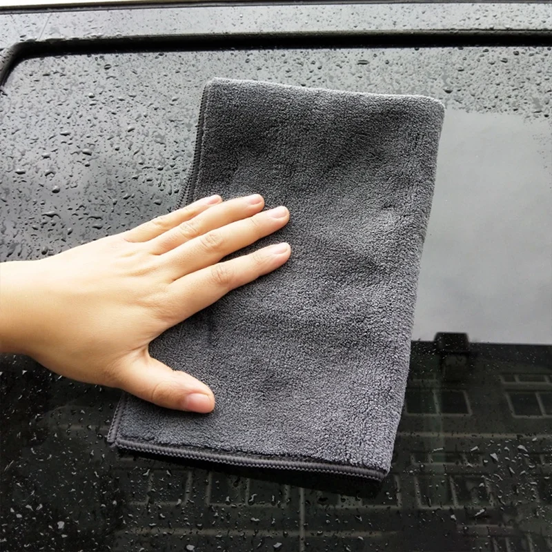 

Super Absorption Car Wash Microfiber Towel Home Appliances Glass Cleaning Washing Clothes With High Density Coral Velvet