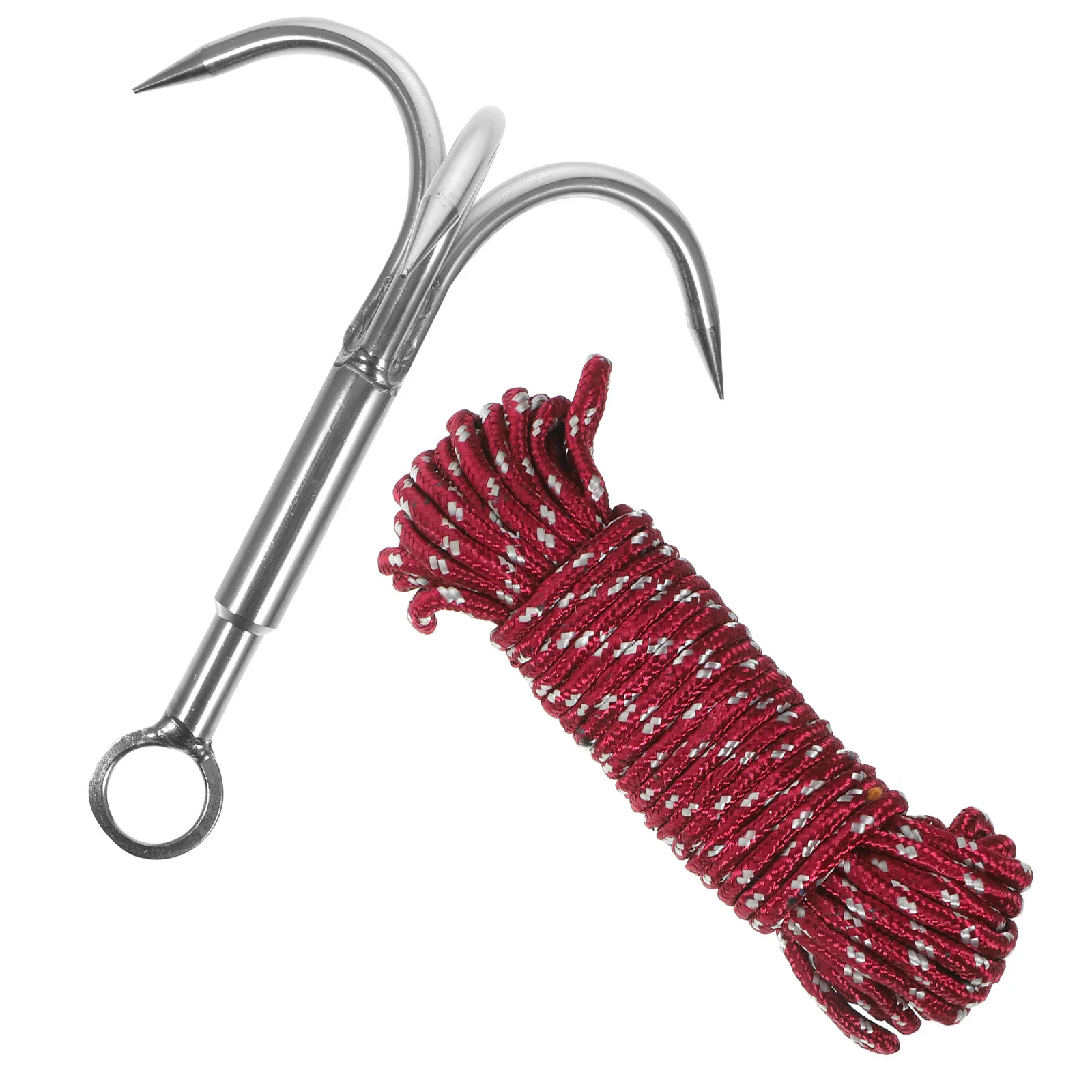 

Outdoor Product Stainless Carabiner Fishing Accessory Climbing Grappling Metal