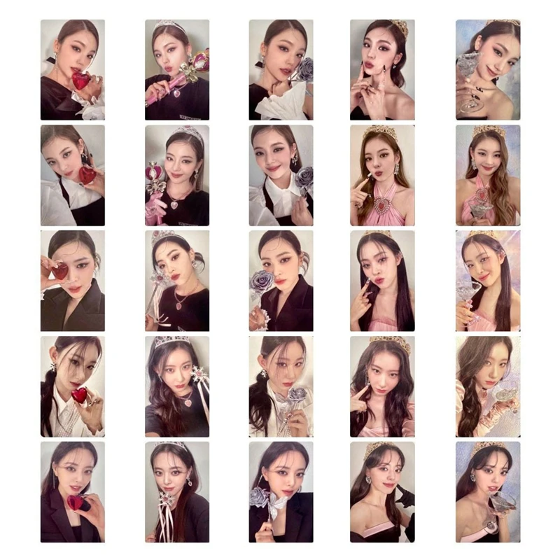 Новинка альбом KPOP ITZY фотокарточка открытка Yeji Lia Ryujin Yuna Chaeryeong Lomo поклонники