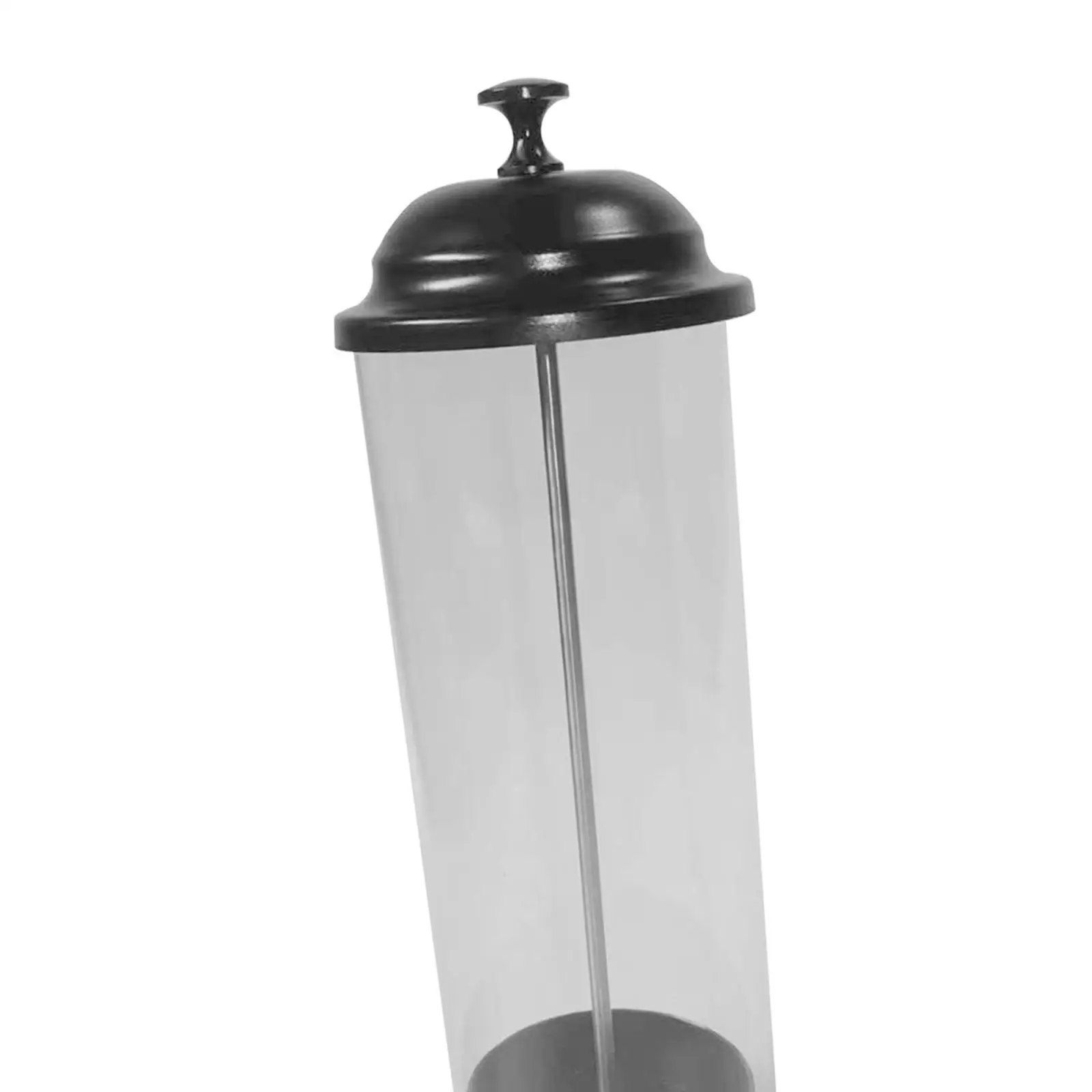 Соломенный держатель с крышкой прозрачный соломенный контейнер для дома