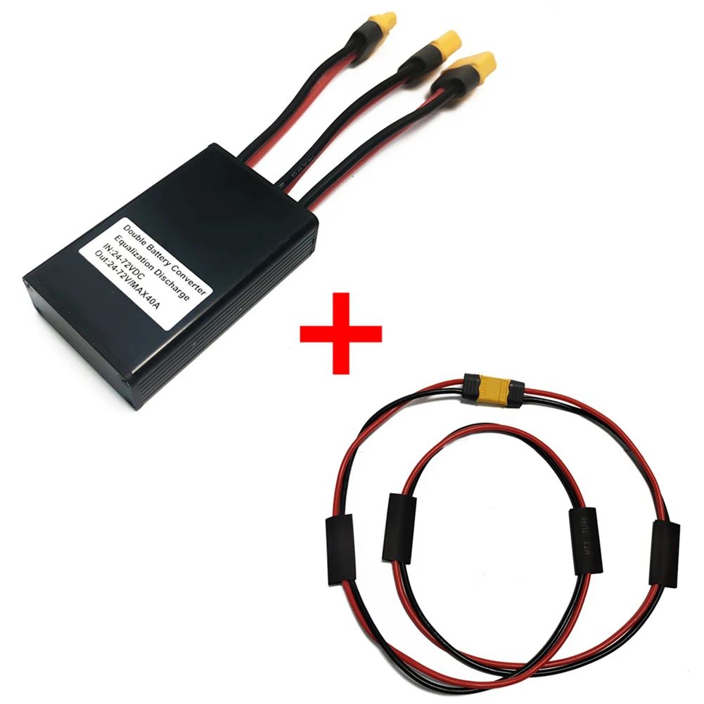 

20V-72V 30A/40A Dual Battery Connector For Increase The Capacity By Connecting Two Batteries In Parallel Equalization Module
