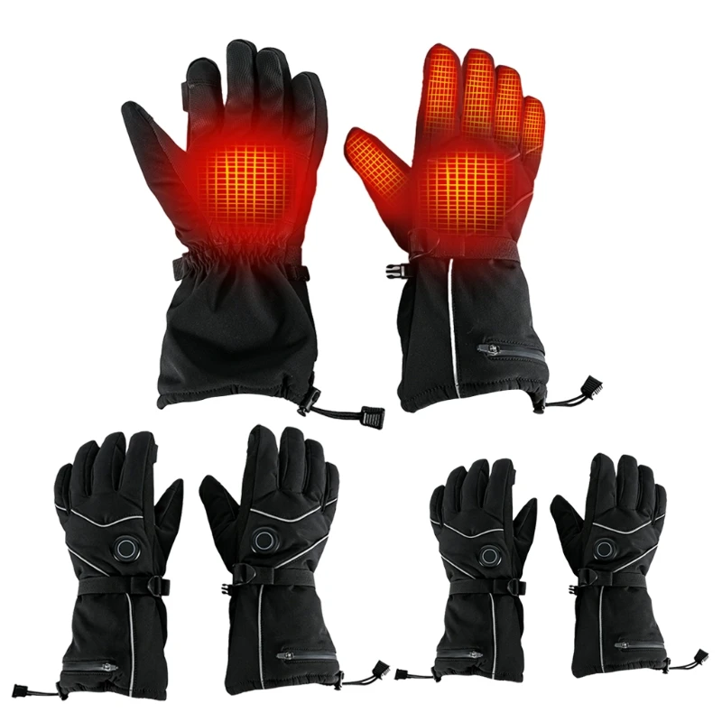 

Men Women USB Electric Heated Gloves Winter Warm Outdoor Indoor Battery Powered Hand Warmer Snow Skiing Hiking Cycling Heating