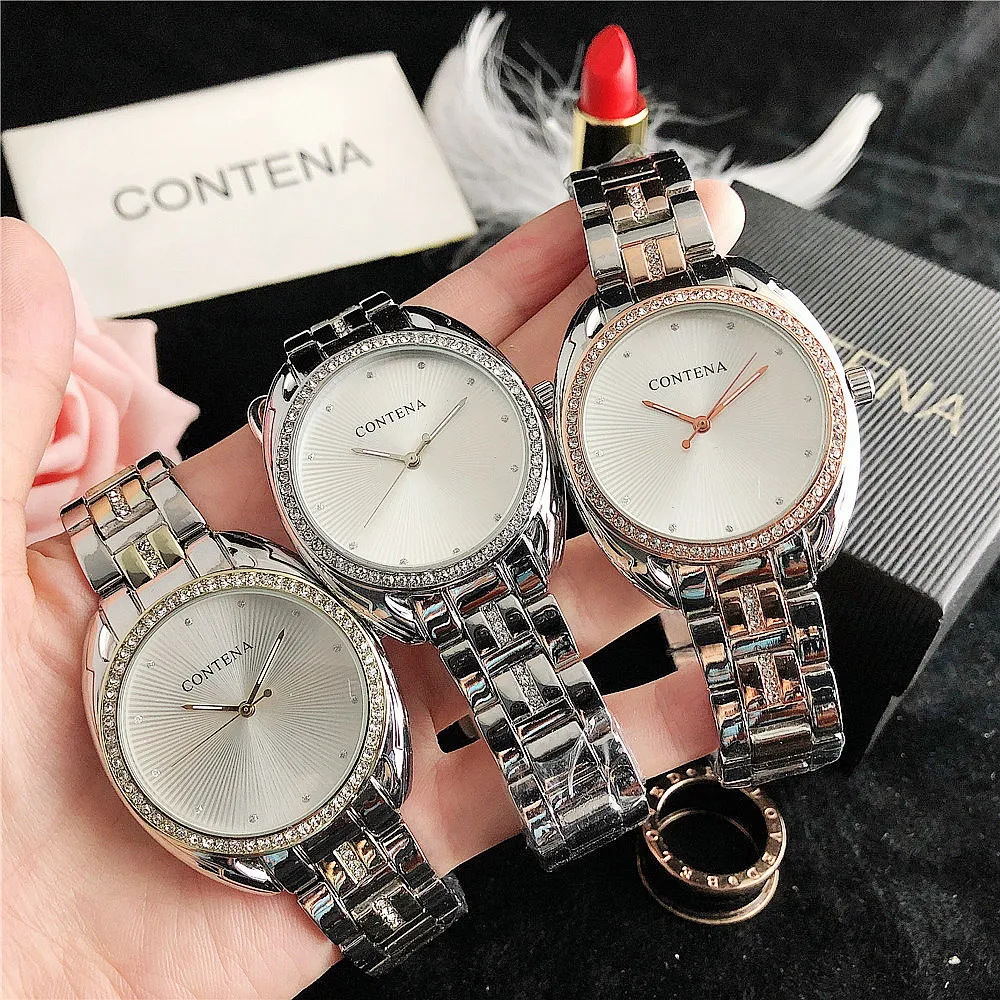 

Woman Watch 2023 Fashion Rose Gold Silver Luxury Ladies Watch For Women reloj mujer saat relogio zegarek damski Bayan Kol Saati