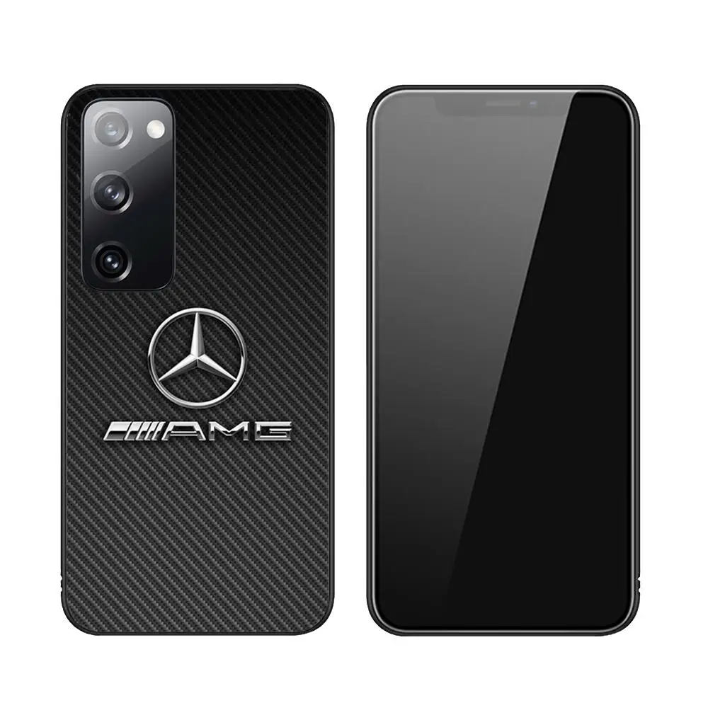 Mercedes Benz Car Phone Case for Samsung Galaxy S23 S21 S10 S30 S20 S22 S8 S9 S30 Pro Plus Ultra Fe Design New Black Phone Cover