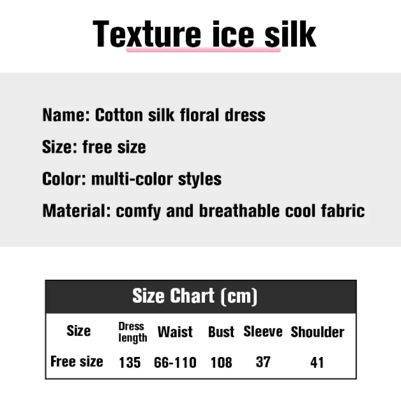 Хлопковое платье с этническим принтом и рукавами средней длины