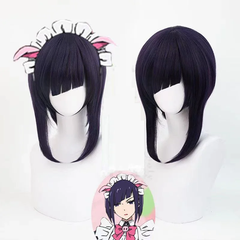 Аниме Akiba Maid War карнавальный костюм парик Wahira Nagomi/Mannen Ranko платье горничной