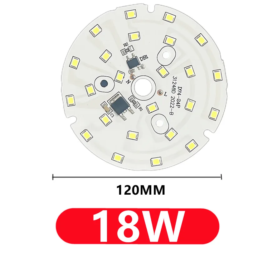 

Светодиодный чип для светильника SMD 2835 3-18Вт 220-240В