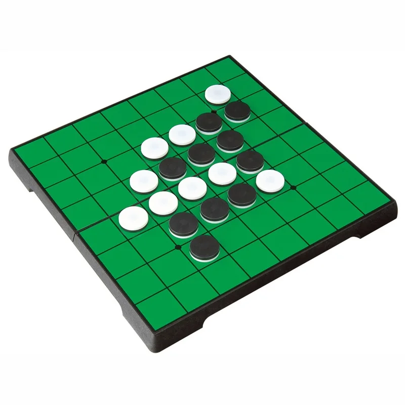 

Новая магнитная портативная Шахматная Складная шахматная доска Reversi Othello для обучения родителей и детей семейная настольная игра