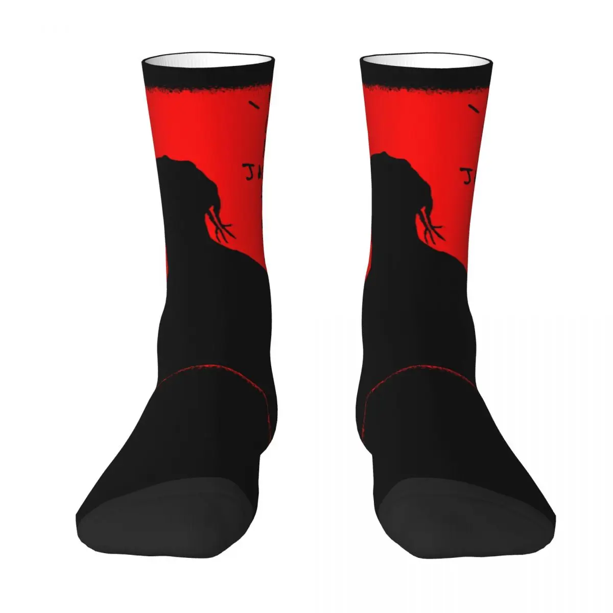 Hot Sale Travis And Scotts Silhouette Cactus Jack Mcdonalds Re R247 Stocking The Best Buy Drawstring Backpack Elastic SocksNerd