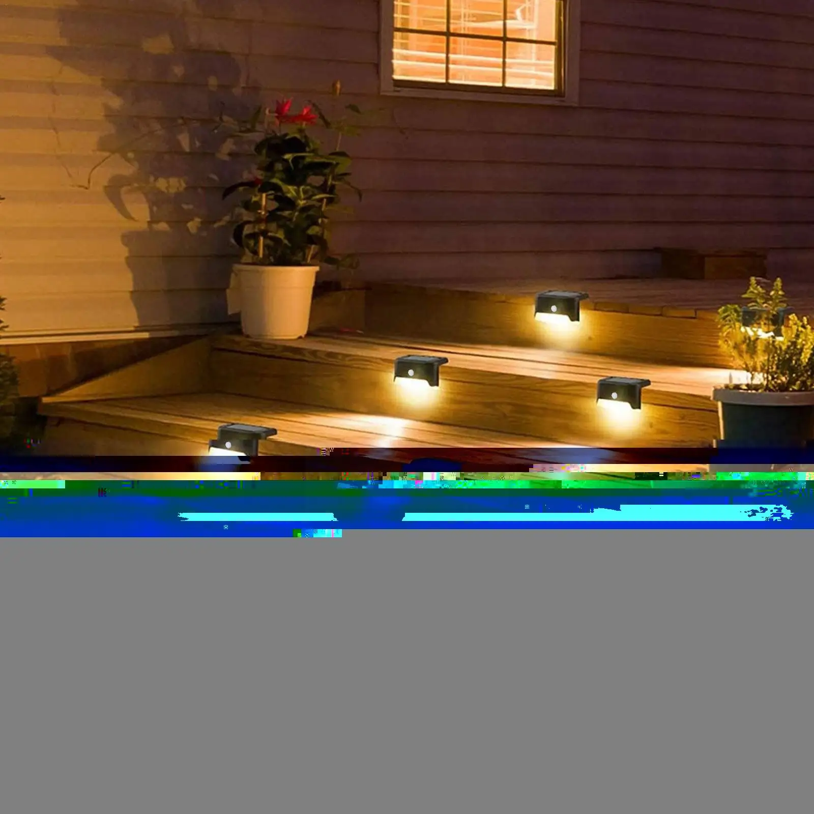 

4 шт./упаковка, водонепроницасветодиодный светодиодные лампы на солнечной батарее