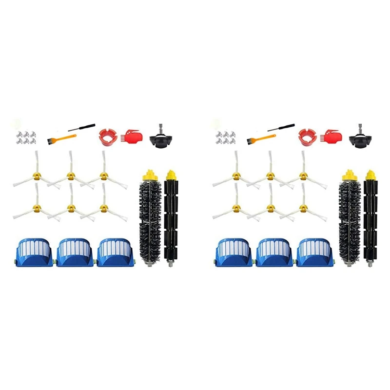

2 шт., набор аксессуаров для пылесоса Irobot Roomba 600 610 620 650 675 677 692 671 694