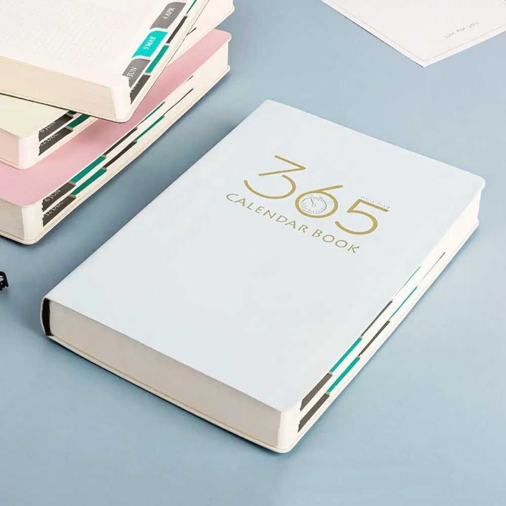 Фото Ежедневник-органайзер Goals Organizer, 320 листов, формат А5, текстурированная обложка из ПУ, с петлей для ручки, на эластичной резинке, с ежемесячным и ежедневным индексом, для работы и учебы №5