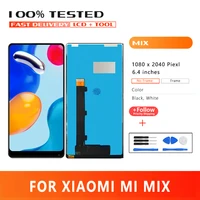 6 4 inch premium quality lcd display for xiaomi mix lcd with touch screen digitizer assembly for mi mix lcdframe replacement
