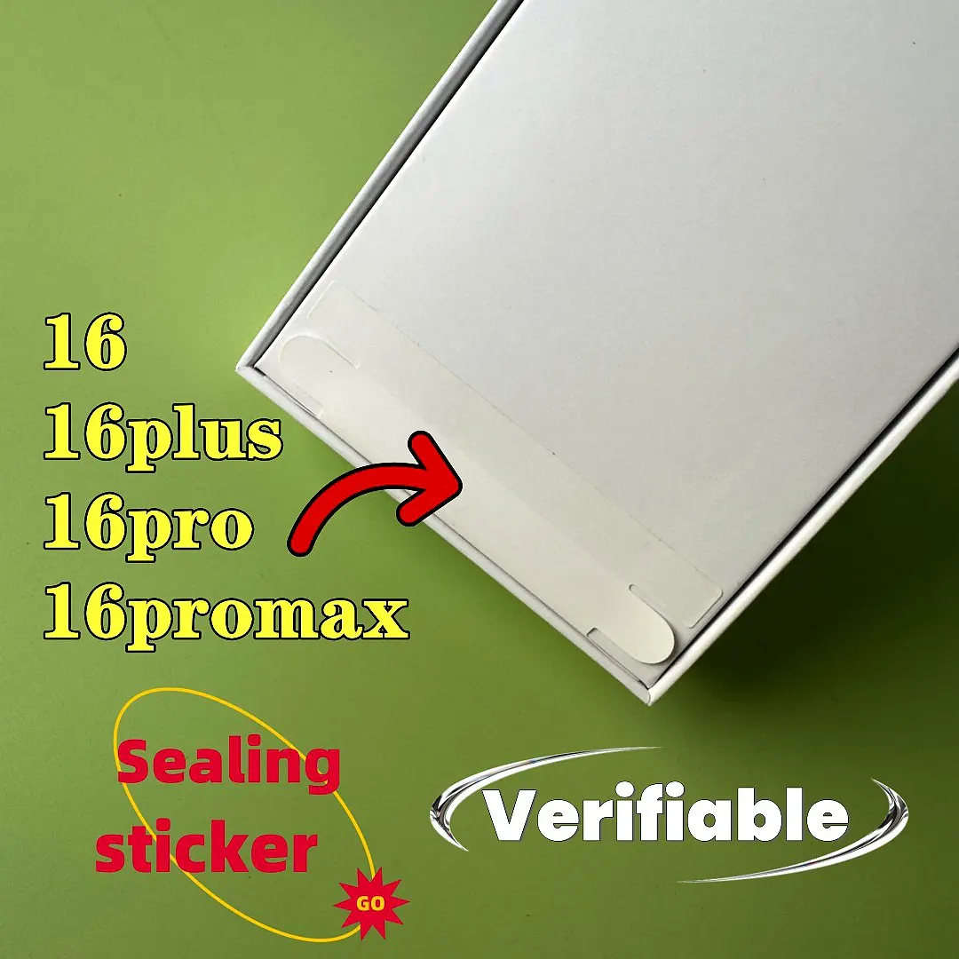 10 шт. оригинальные наклейки для внешней упаковки 16 15 14 13promax 16pro