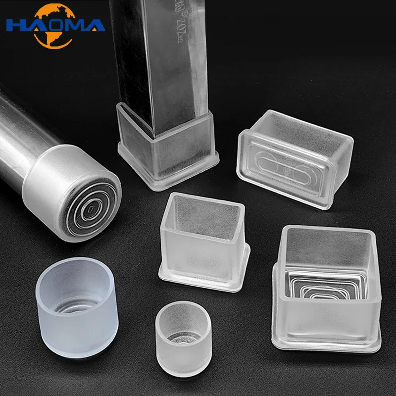 Прозрачные подставки из ПВХ для ножек стола, стула, чехлы для ножек ...