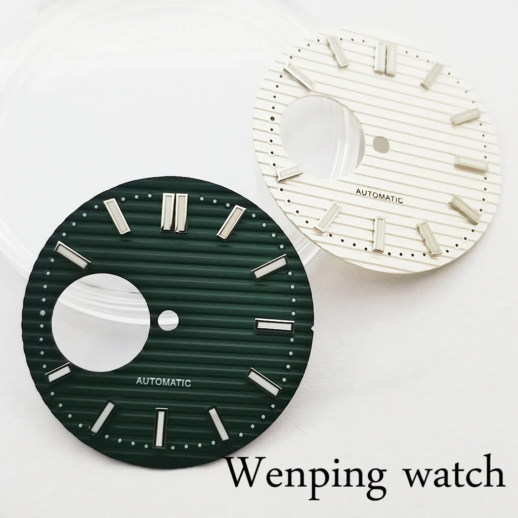 Часы наручные стерильные зеленые/коричневые/синие 29 7 мм