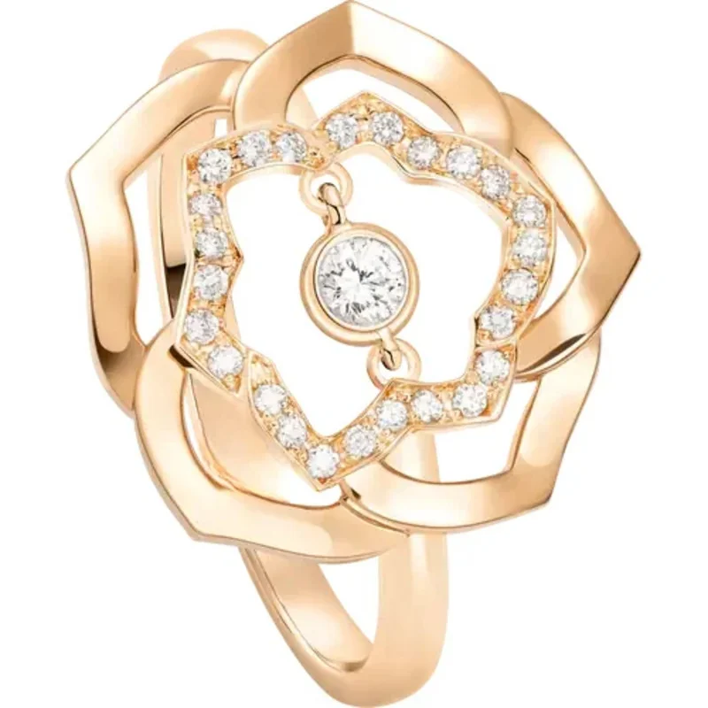 Кольца Piagetes Из Стерлингового Серебра 925 Пробы Элегантный Дизайн Доступная Цена