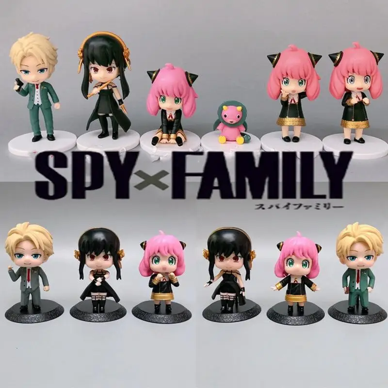 

Spy X Family Anime Figure Ornaments Kawaii Anya Forger Model Cute Doll Action Collection Pvc Fashion Decorations Birthday Gifts