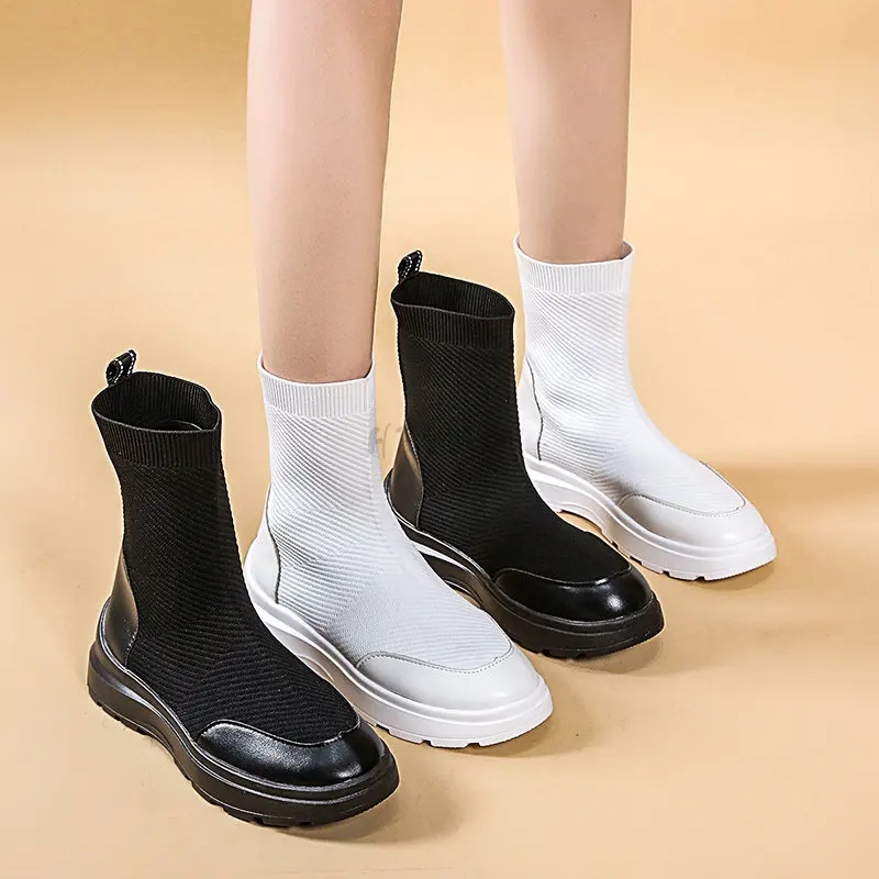 

2023 Ретро ботильоны художественные тонкие носки классические Толстые Ботинки на каблуке британский стиль телесные Модные женские ботинки закрытые сапоги