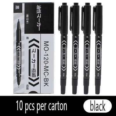 

Набор из 10 перманентных маркеров черного/синего/красного цвета