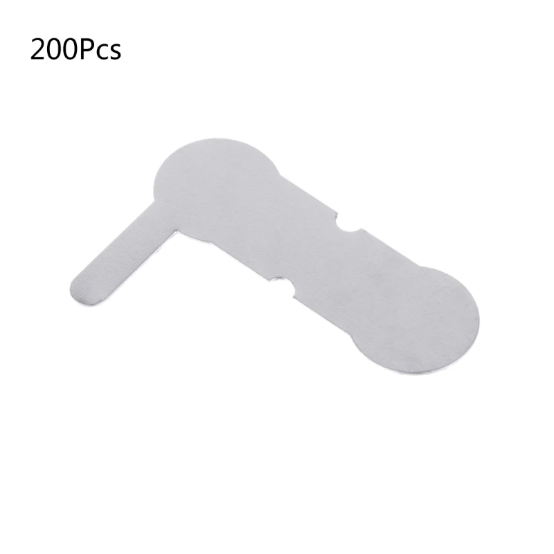 

200 шт., никелированные стальные полоски, пластины для пайки для аккумуляторной батареи 18650, Прямая поставка