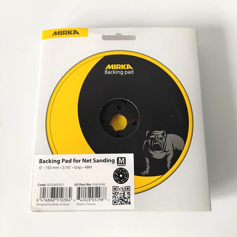 6-дюймовый лоток для шлифовальной машины круглый самоклеящийся шлифовальный