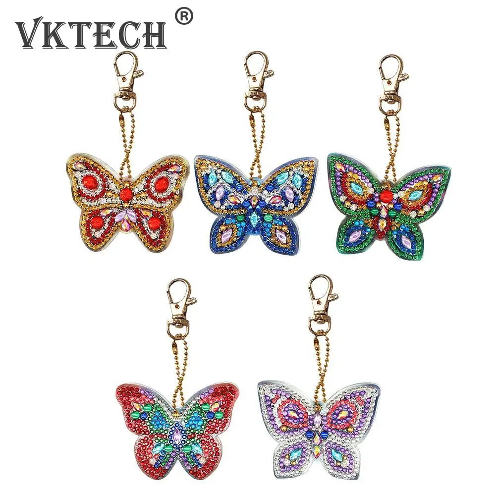 5 шт. брелок для ключей с алмазной вышивкой |