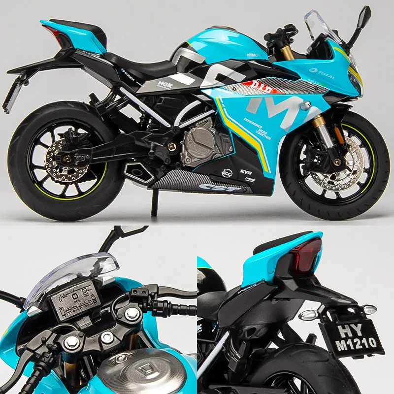 1:12 Spring Breeze CF 250SR литая модель мотоцикла Игрушка Реплика со звуком светильник