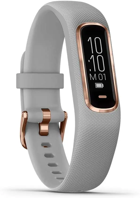 Garmin vivosmart 4 трекер активности и фитнеса с пульсометром Ox розовое золото серым