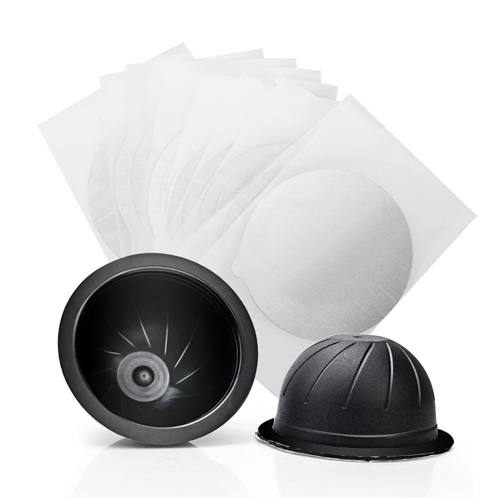 2/15 шт./набор многоразовые капсульные чашки с алюминиевой фольгой